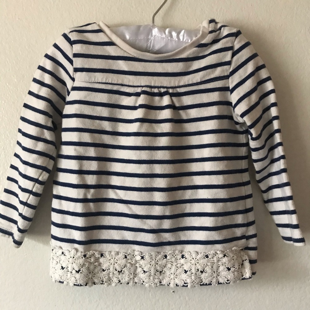 3/$25 Carter’s Striped Sweatshirt 24m